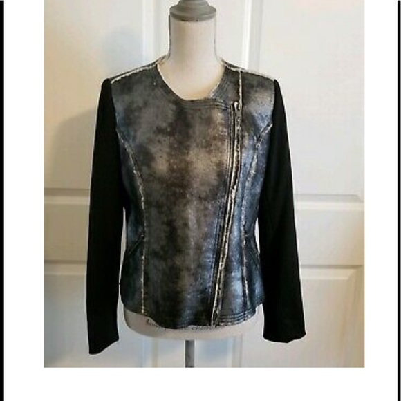 AlFANI METALLIC LONG SLEEVE JACKET - Picture 2 of 5